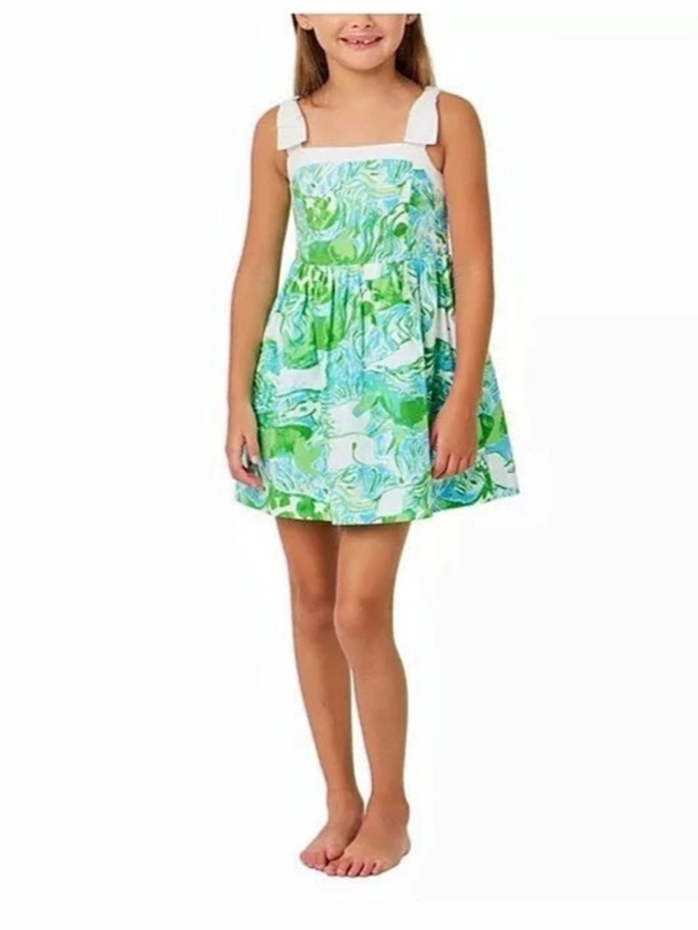 Lilly Pulitzer Mini Chéri Dress Abstract Print Size 4